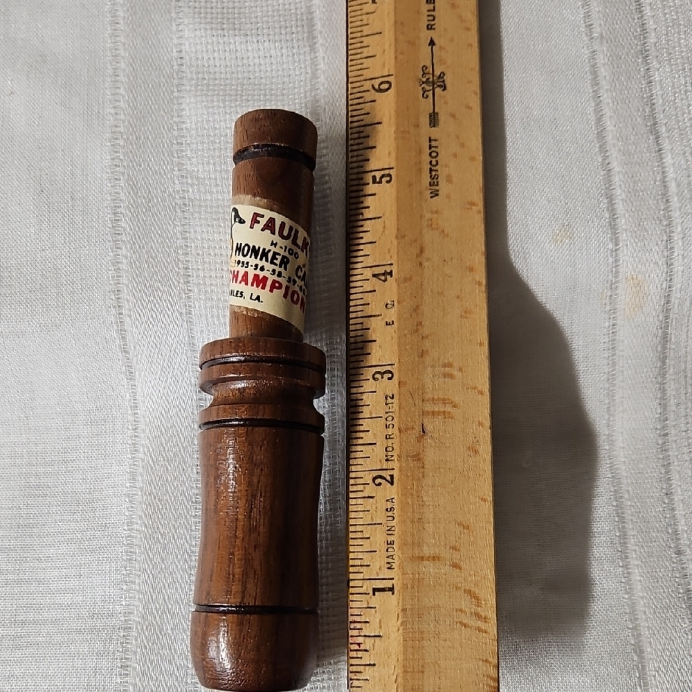 Wooden Goose Call by Faulk's